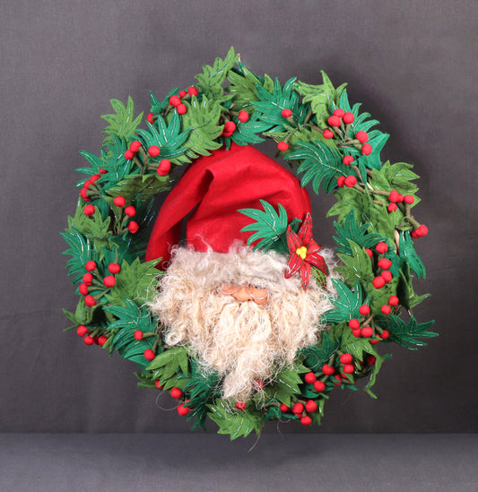 Santa Wreath