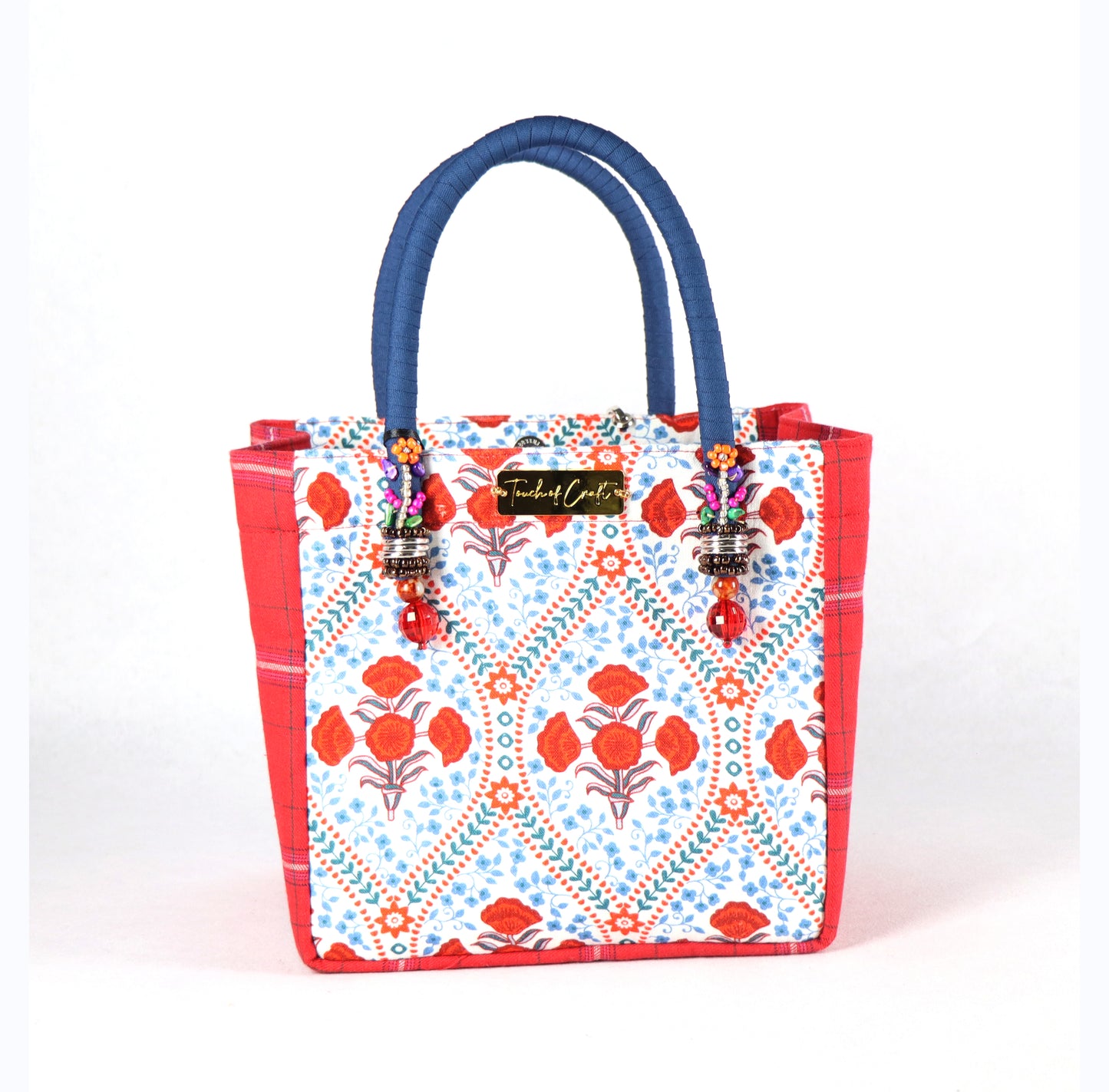 Multicolored Bag (Red Checkered)