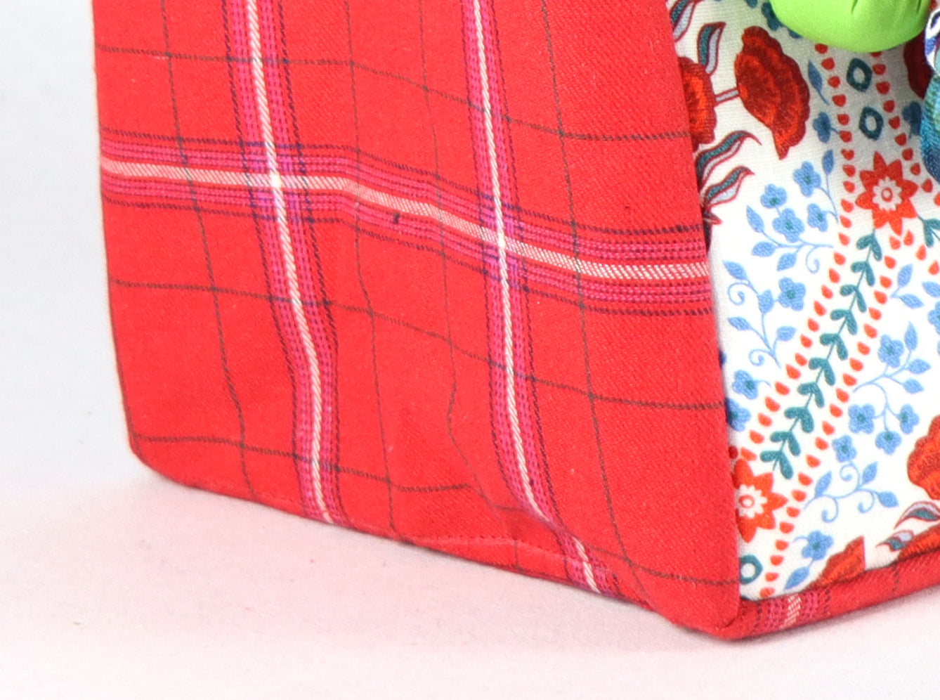 Multicolored Bag (Red Checkered)