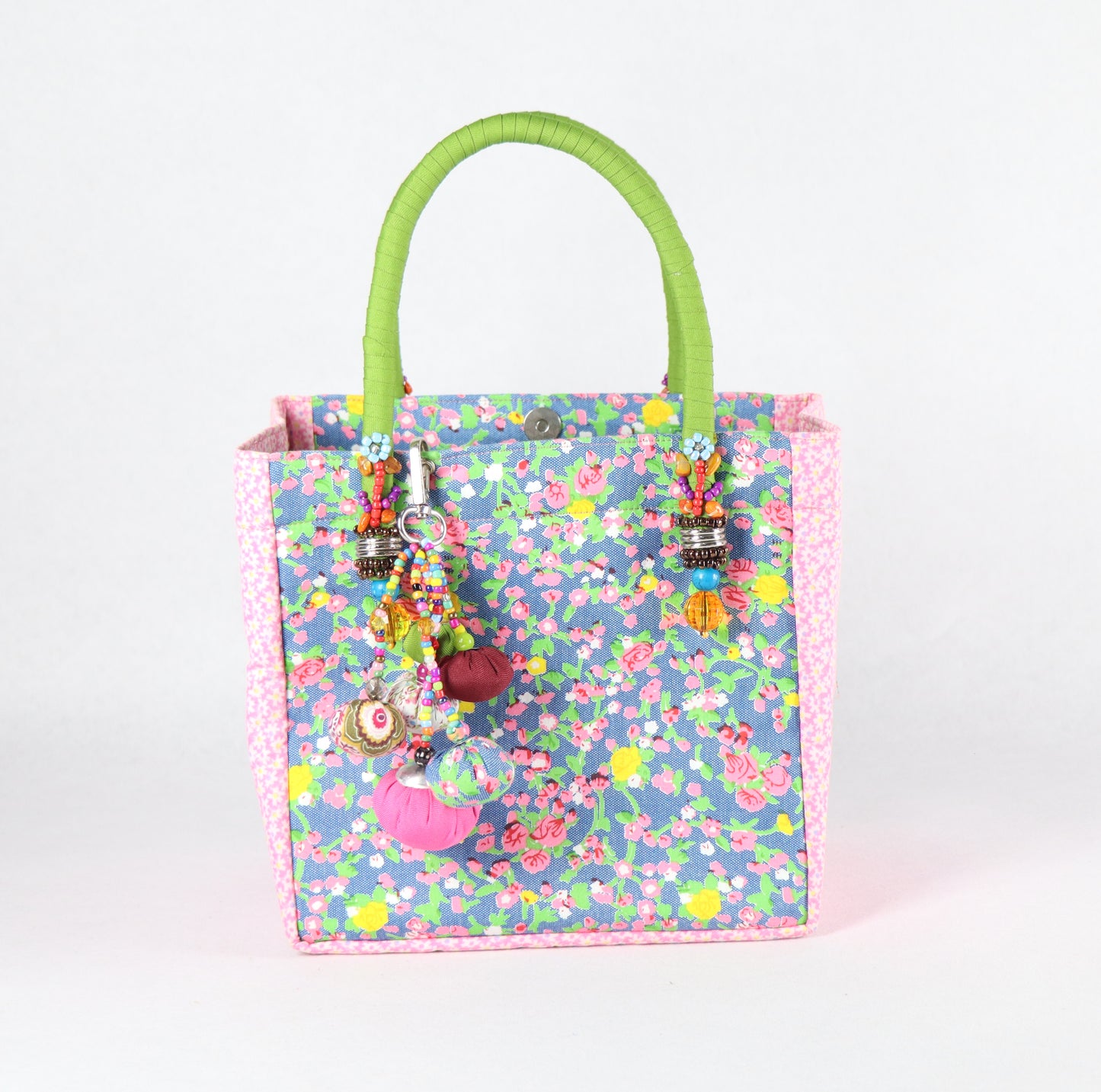 Multicolored Bag (Yellow Beads)