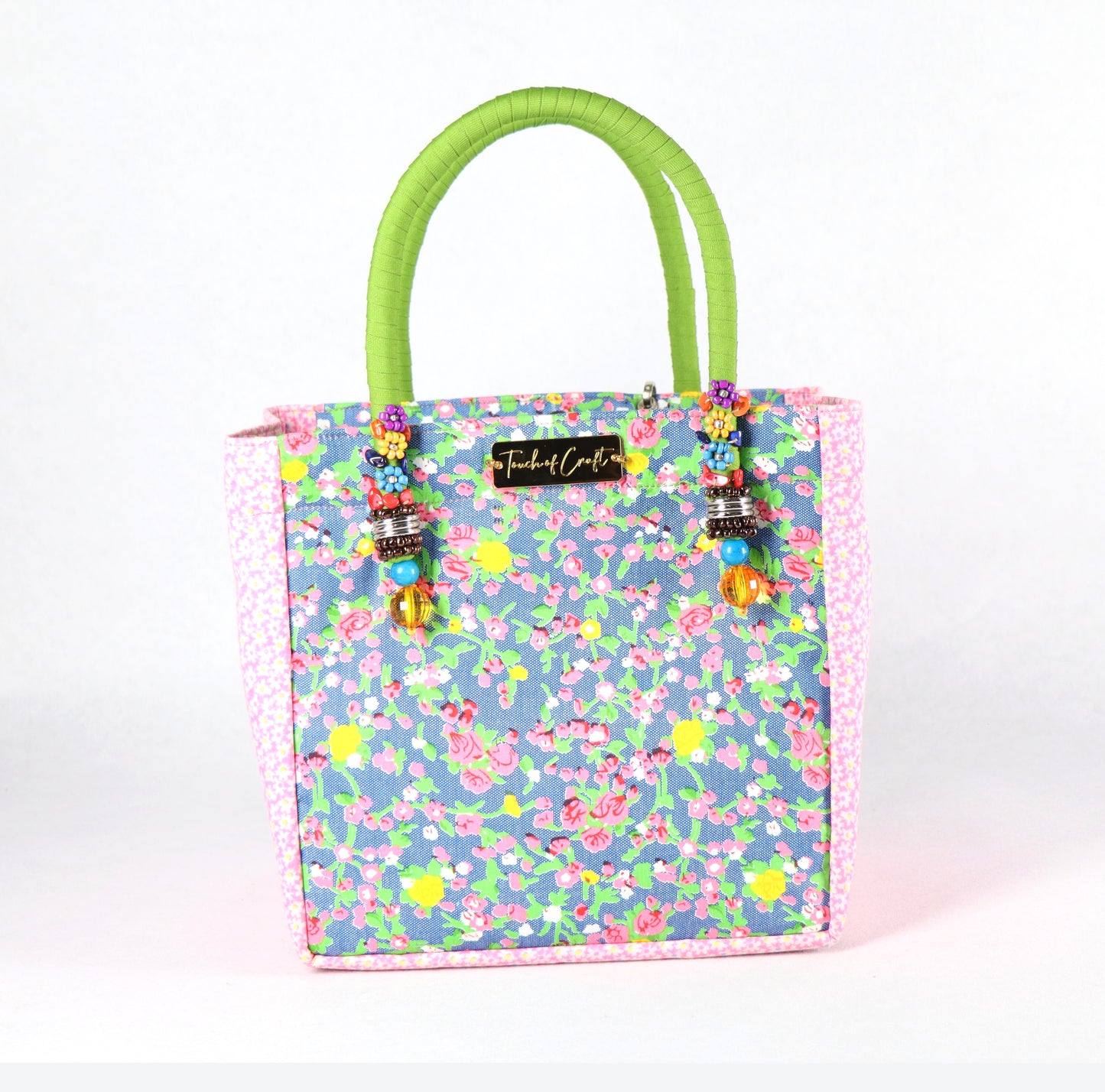 Multicolored Bag (Yellow Beads)