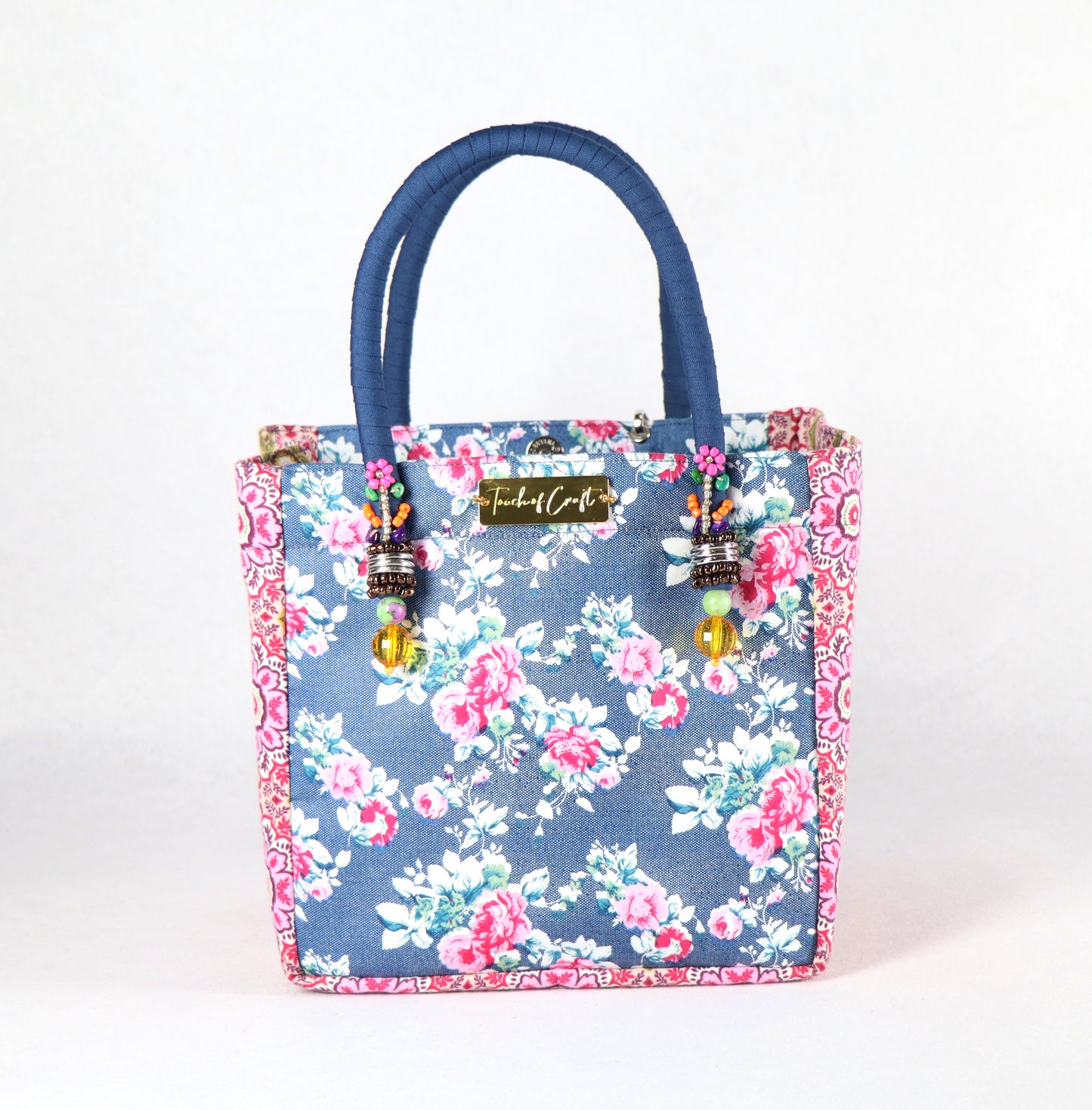 Multicolored Bag (Blue - Pink)