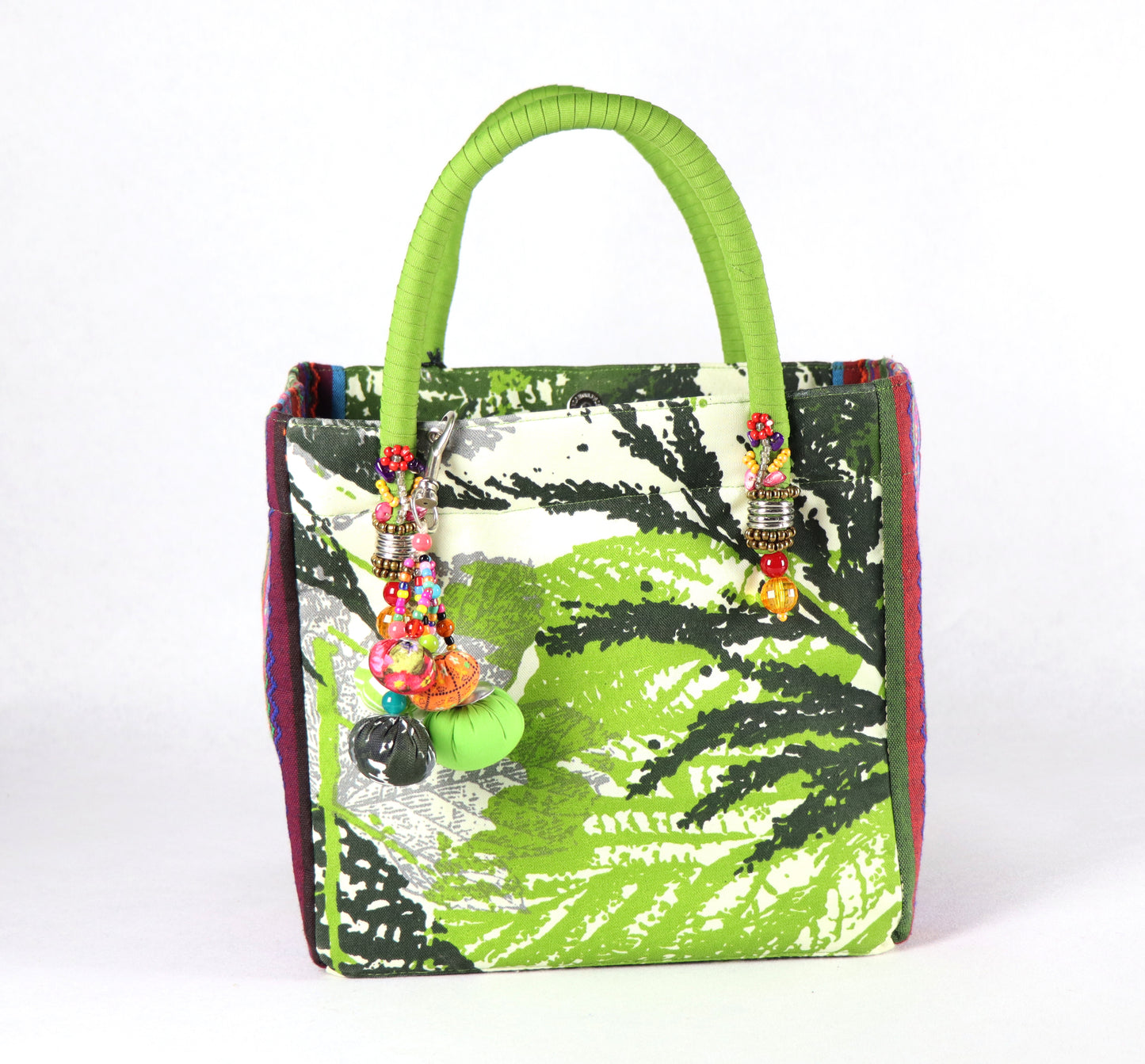 Multicolored Bag (Forest Green) - Large