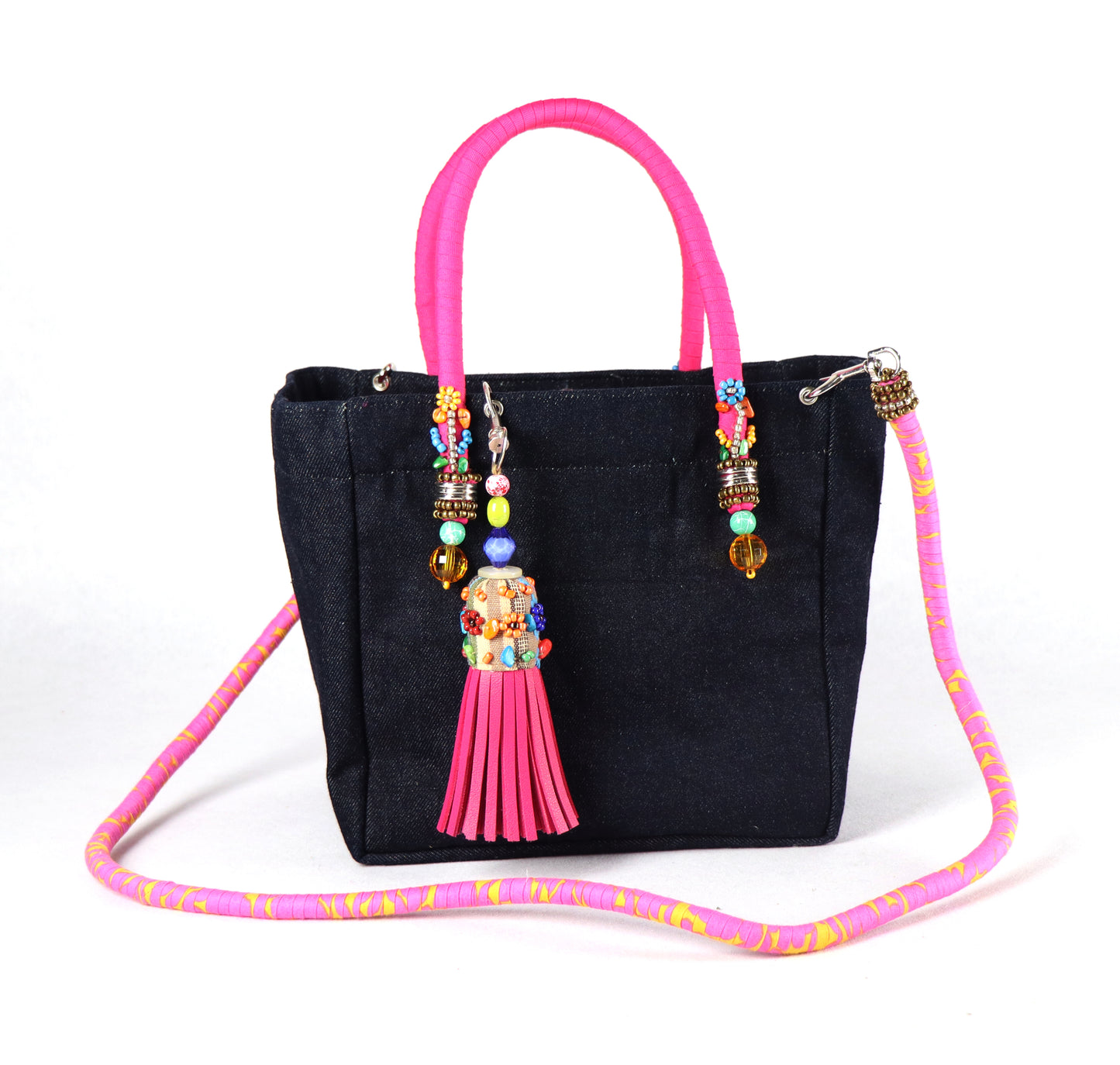 Denim Bag (Pink)