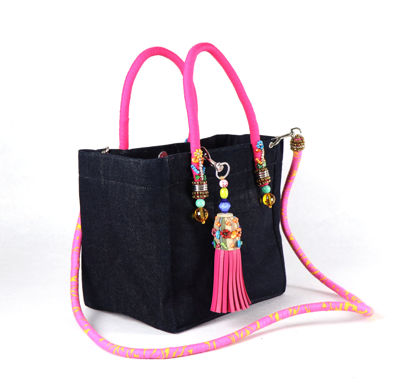 Denim Bag (Pink)