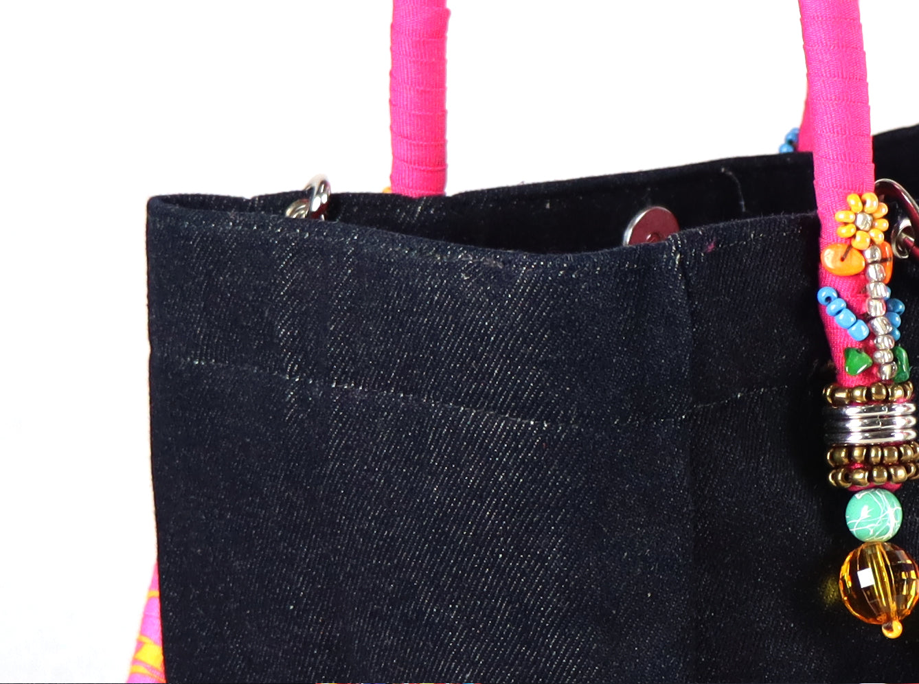 Denim Bag (Pink)