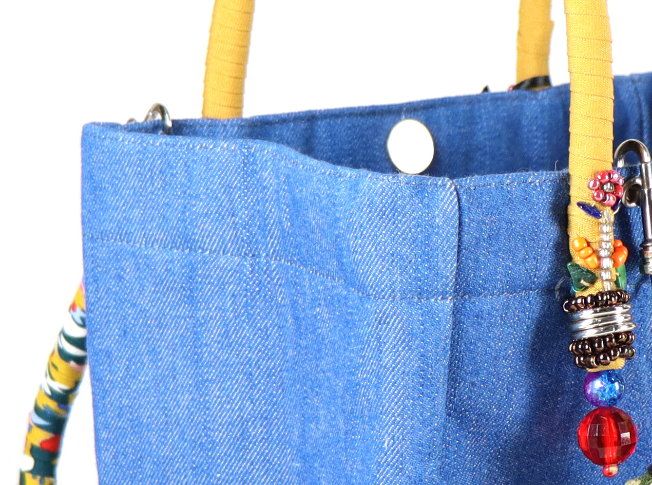 Denim Bag (Yellow Blue)