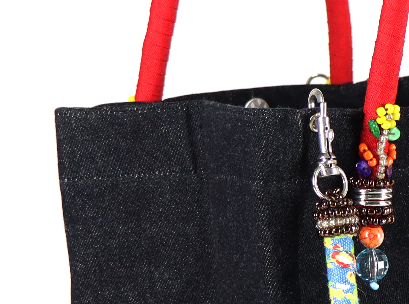 Denim Bag (Blue - Yellow)