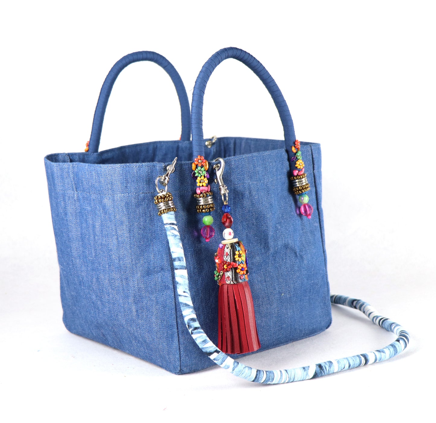 Denim Bag (All Blue) - Large