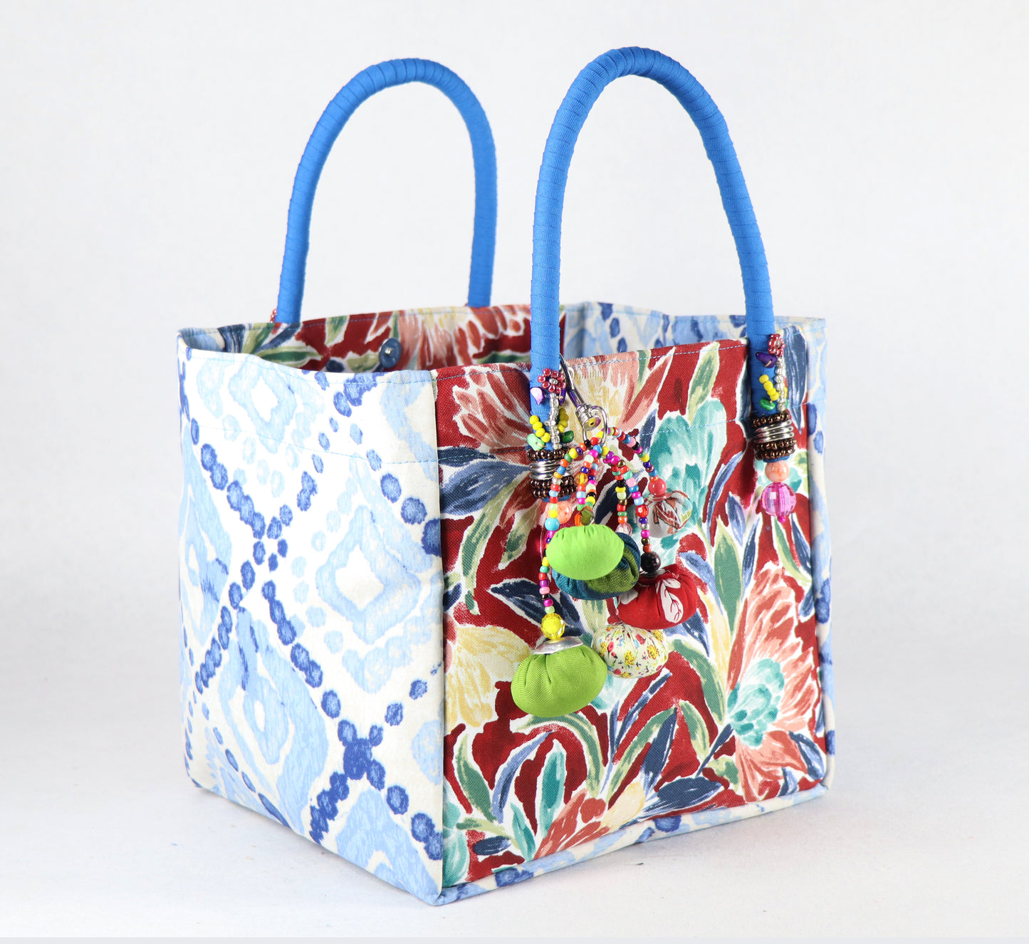 Multicolored Bag (Blue-Red) - Large