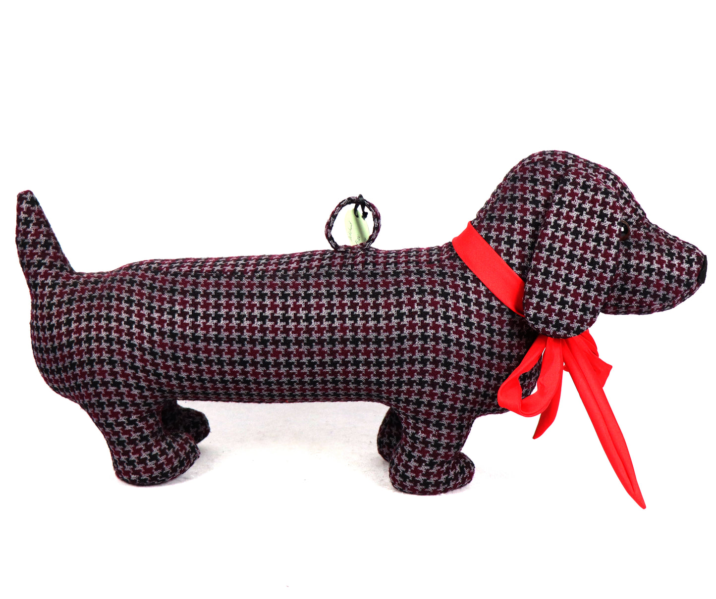 Dachshund Doorstopper - Purple Black